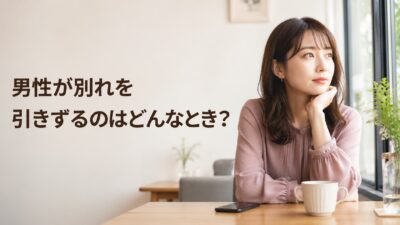男性が別れを引きずるのはどんなとき？元カノを思い出す心理とサイン