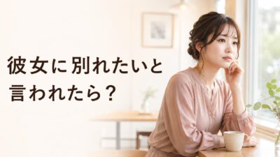 彼女に別れたいと言われたら？返事・話し合い・受け入れ方