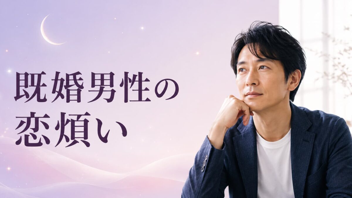 既婚男性の恋煩いとは？本気になったときの行動と気持ちを抑える方法