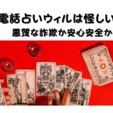 【電話占いウィルは怪しい？】悪質な詐欺か安心安全か