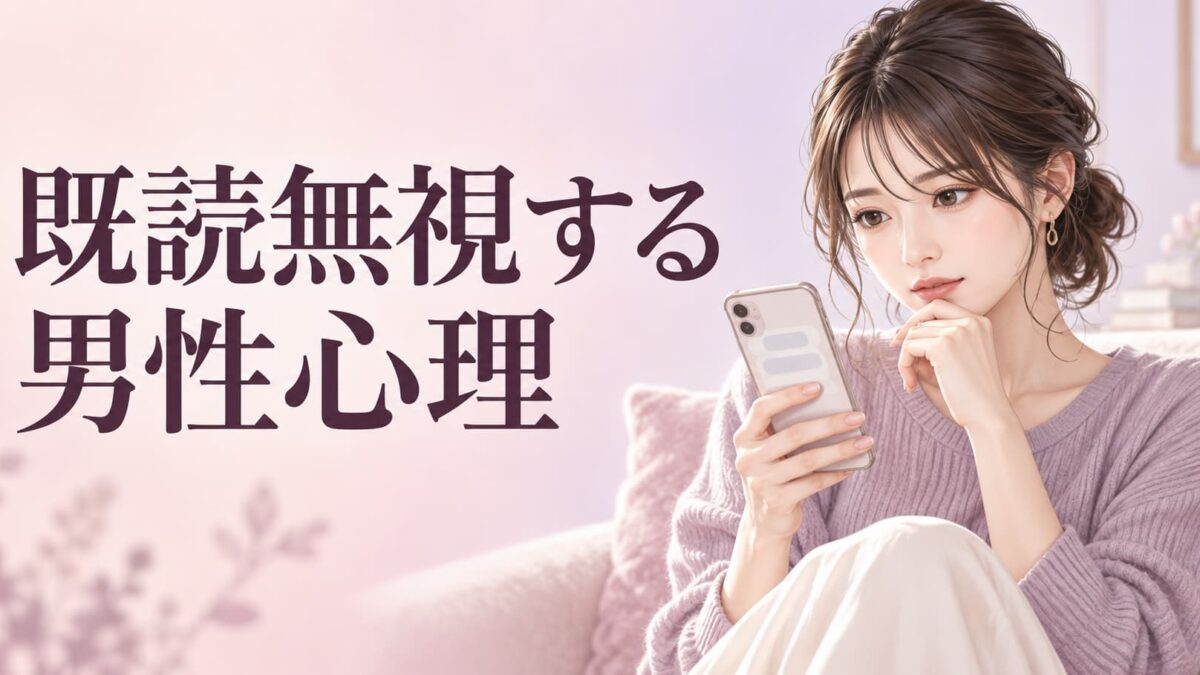 既読無視する男性心理｜何日続いたら脈なし？追いLINEのタイミング