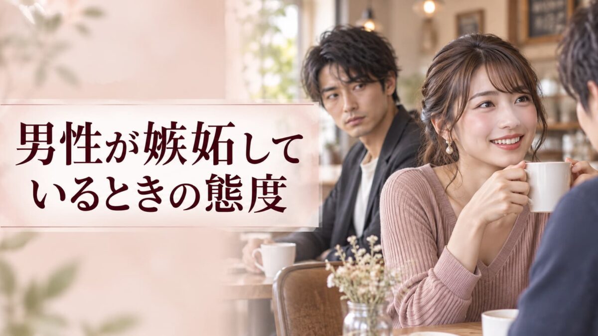 男性が嫉妬しているときの態度｜付き合ってない場合の脈ありサイン