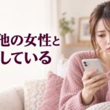 彼氏が他の女性とLINEしている｜どこから浮気？やめてほしいときの伝え方